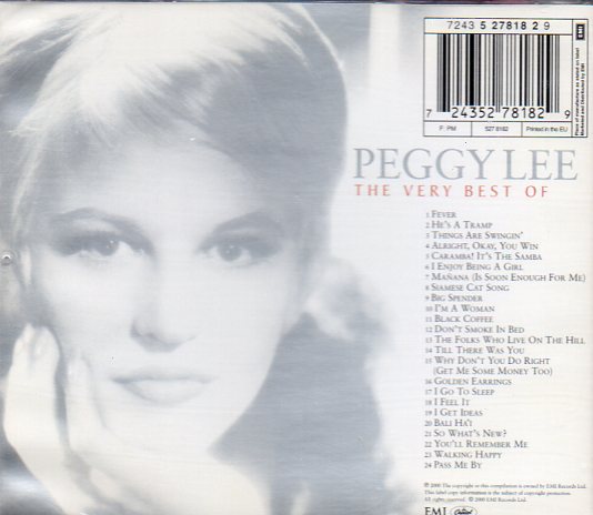 CD,Peggy Lee - The Very Best Of(EU)