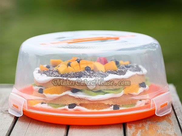 Cake box / กล่องเค้ก 3 ล็อก