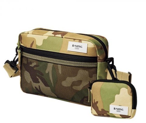 ❌เลิกจำหน่าย❌ (มีกล่อง) B:MING by BEAMS Camo กระเป๋าสะพายและกระเป๋ามินิ
