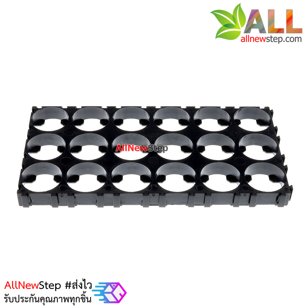18650 lithium battery bracket 18 ช่อง
