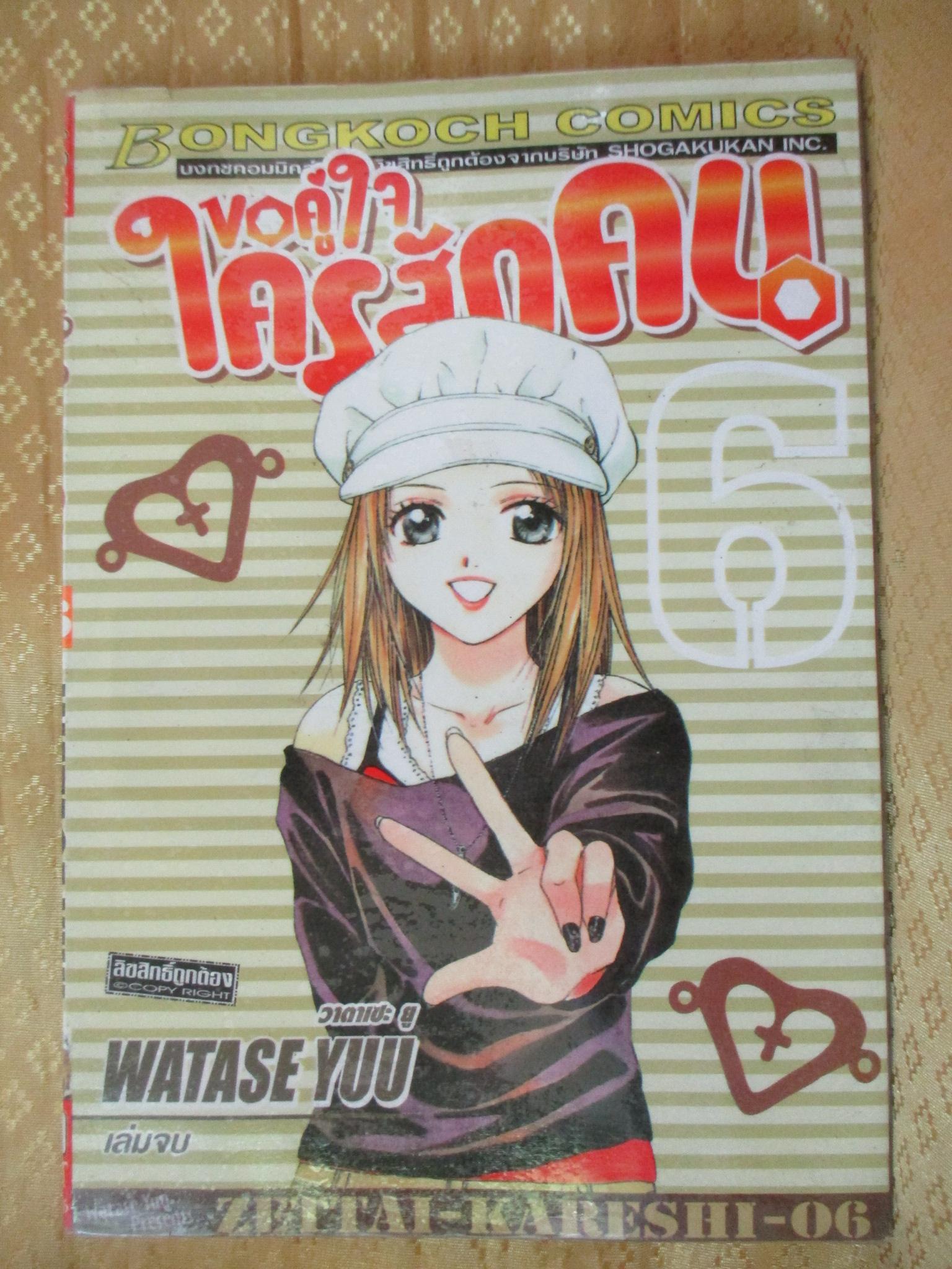 การ์ตูนเช่า ขอคู่ใจใครสักคน ครบชุด6เล่มจบ สนพ.บงกช ห่อปก ติดเทป