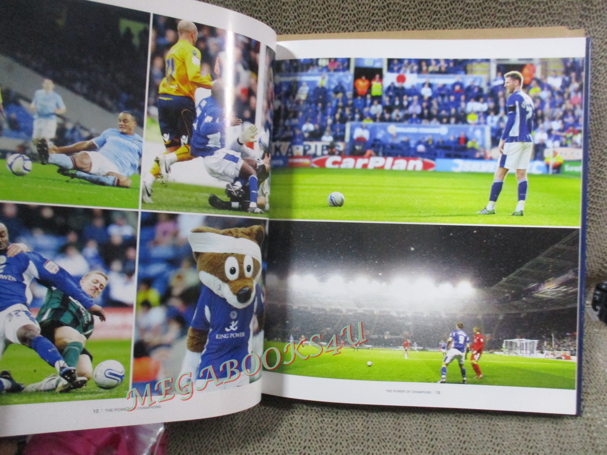 THE POWER OF CHAMPIONS ทุ่มเทสุดใจ เป็นที่ 1 ไปด้วยกัน / สโมสรฟุตบอล เลสเตอร์ LEICESTER CITY หนังสือจัดทำพิเศษฉลองเลสเตอร์แชมป์พรีเมียร์ลีค 2015-2016