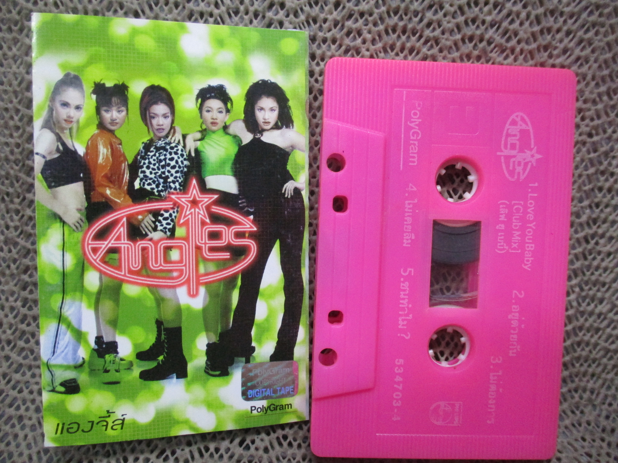 เทปเพลงไทยสากล แองจี้ส์ Angies