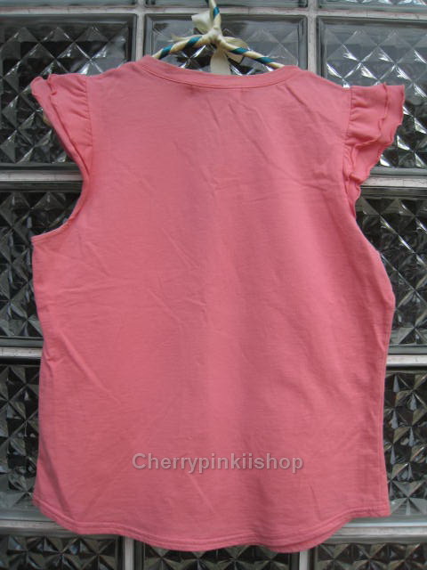 เสื้อยืดแฟชั่น สีชมพูโอรสหวาน แขนระบาย 2 ชั่น น่ารัก ใส่สบาย ชิวชิว ยี่ห้อ OZOC