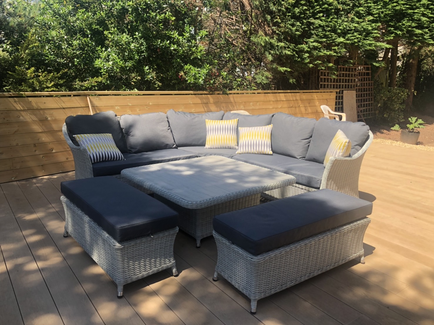 โซฟาหวาย โซฟาห้องนั่งเล่น โซฟาห้องรับแขก ชุดรับแขก Rattan sofa Woven rattan sofa Living room sofa 81