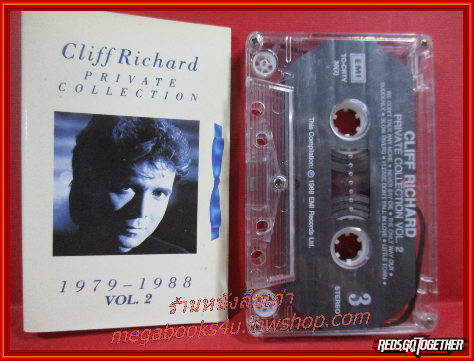 เทปเพลงสากล CLIFF RICHARD อัลบั้ม PRIVATE COLLECTION VOL.2