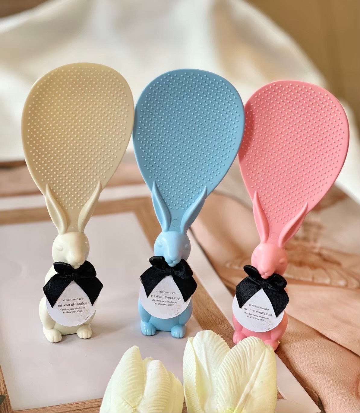 ทัพพีกระต่ายน่ารักคละสี