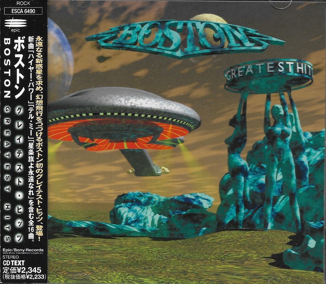 CD,Boston - Greatest Hits (1997)(Japan)