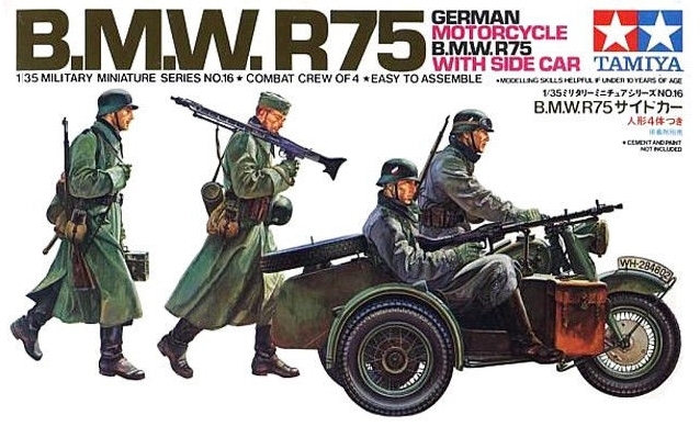 1/35 BMW R75 with Sidecar