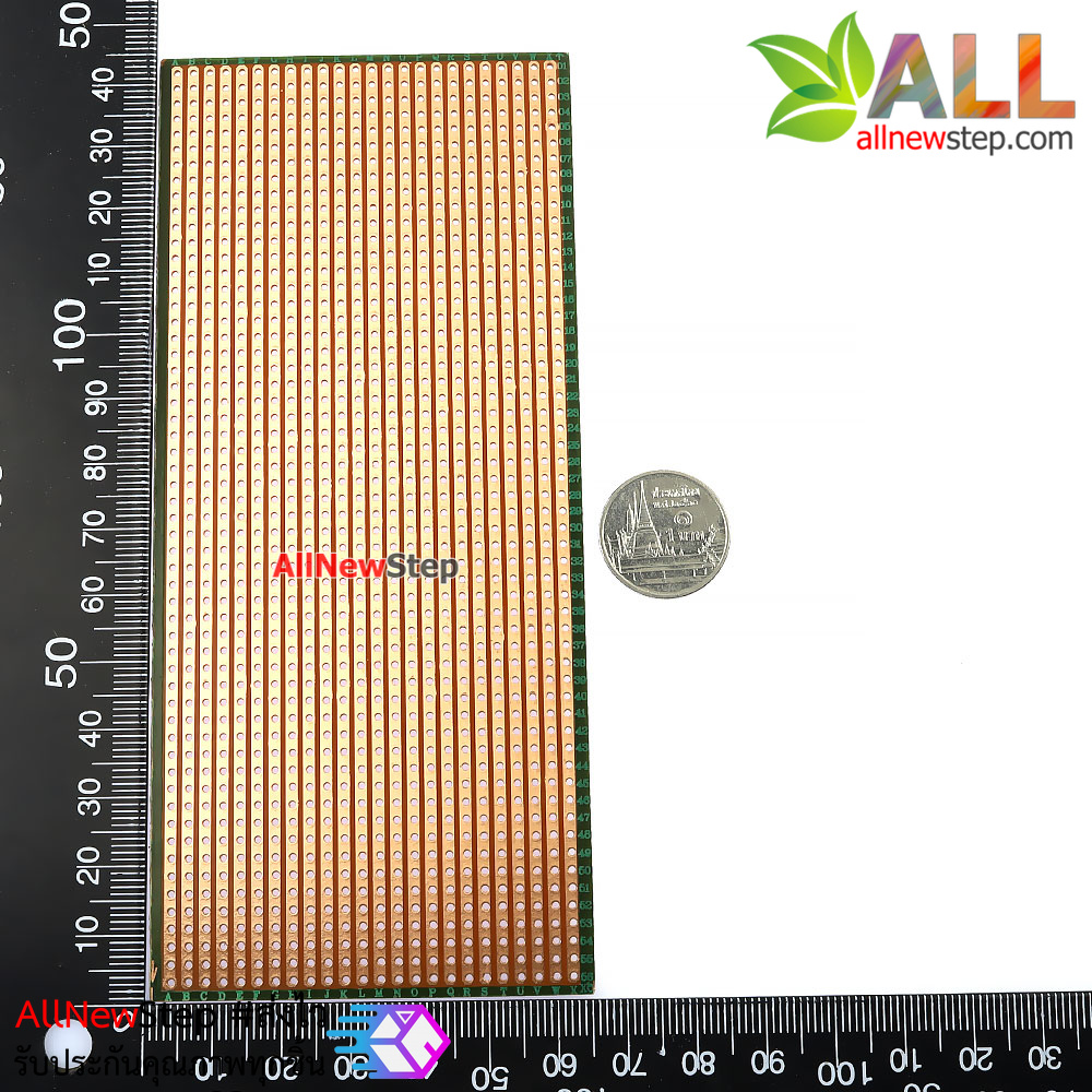 PCB แผ่นปริ้นอเนกประสงค์ pcb 6.5x14.5CM หนึ่งด้าน