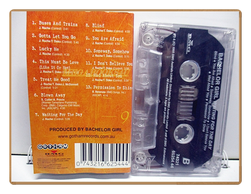 เทปเพลงสากล BACHELOR GIRL / WAITING FOR THE DAY