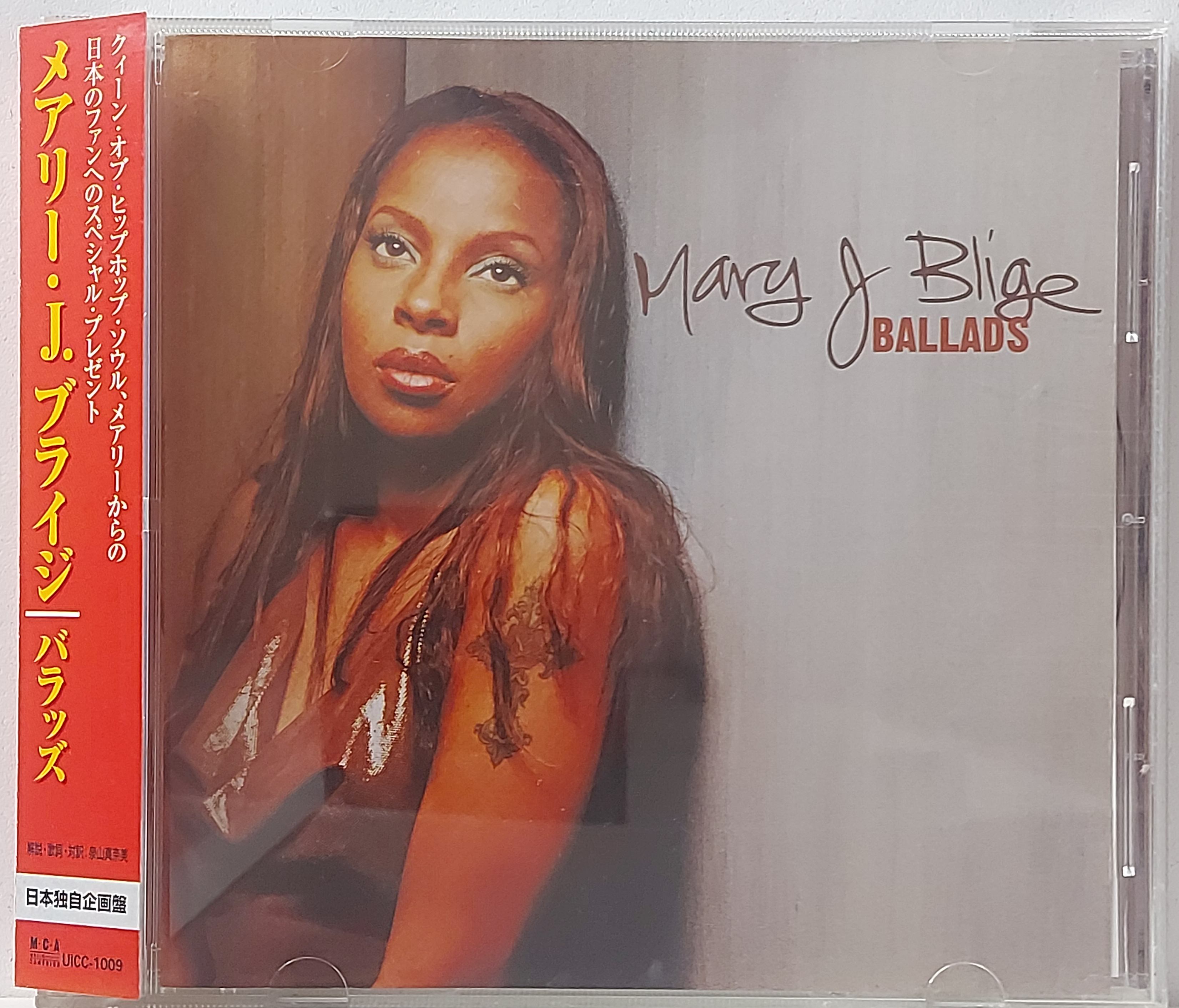 Used CD,Mary J. Blige - Ballads (A+)(2000)(Japan)