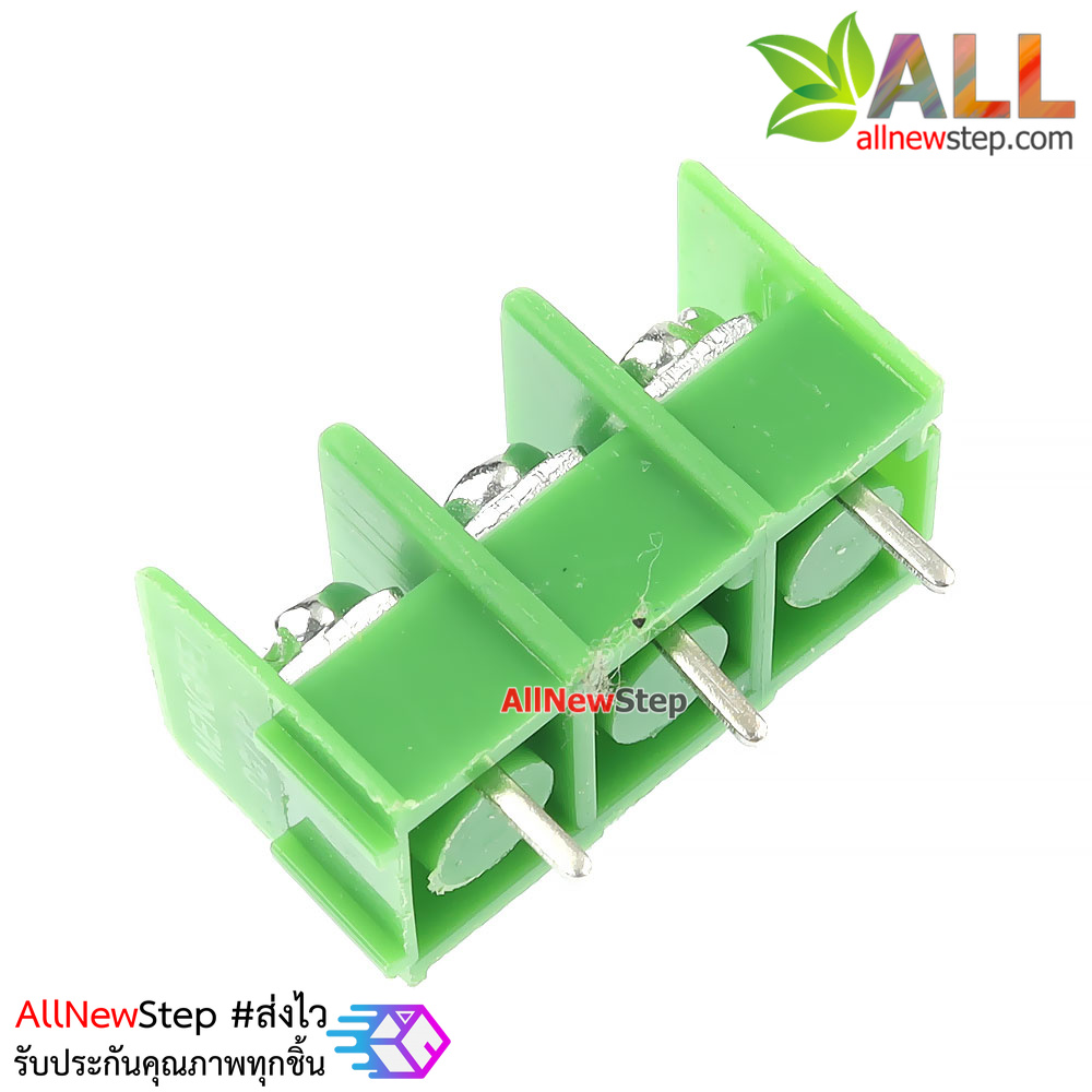 ขั้วต่อ terminal block 3 ขา ระยะห่าง 7.62mm 300v 20A