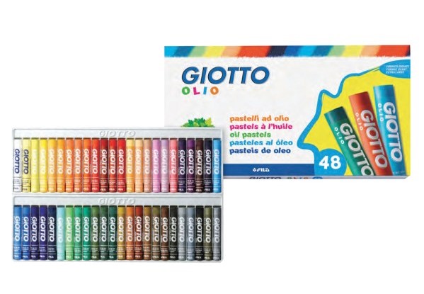 สีชอล์คจัมโบ้ OIL PASTEL - Giotto