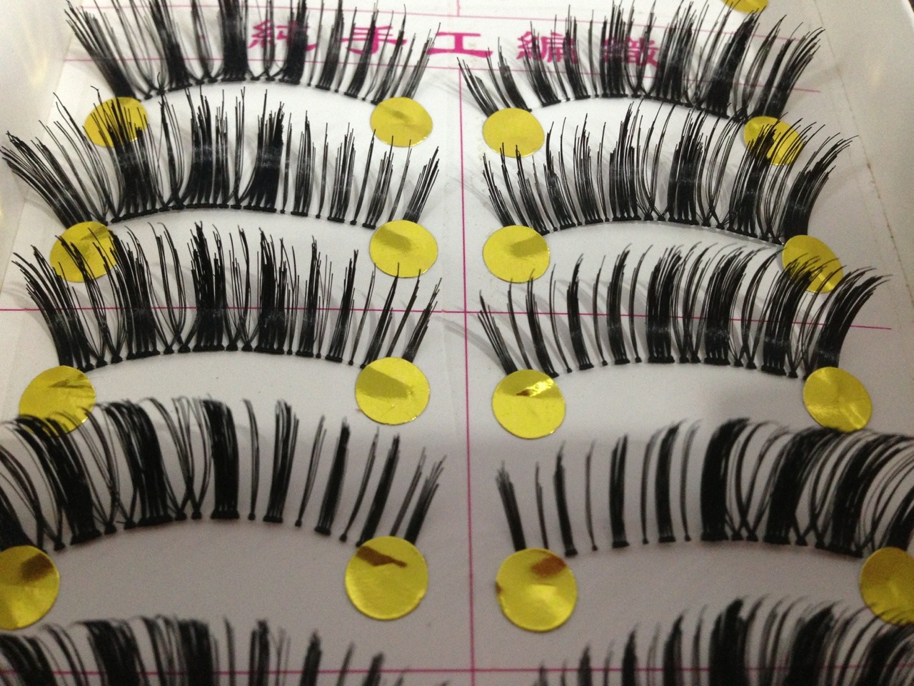 V-099 ขนตาเเกน(เอ็นใส)(ขายปลีก)