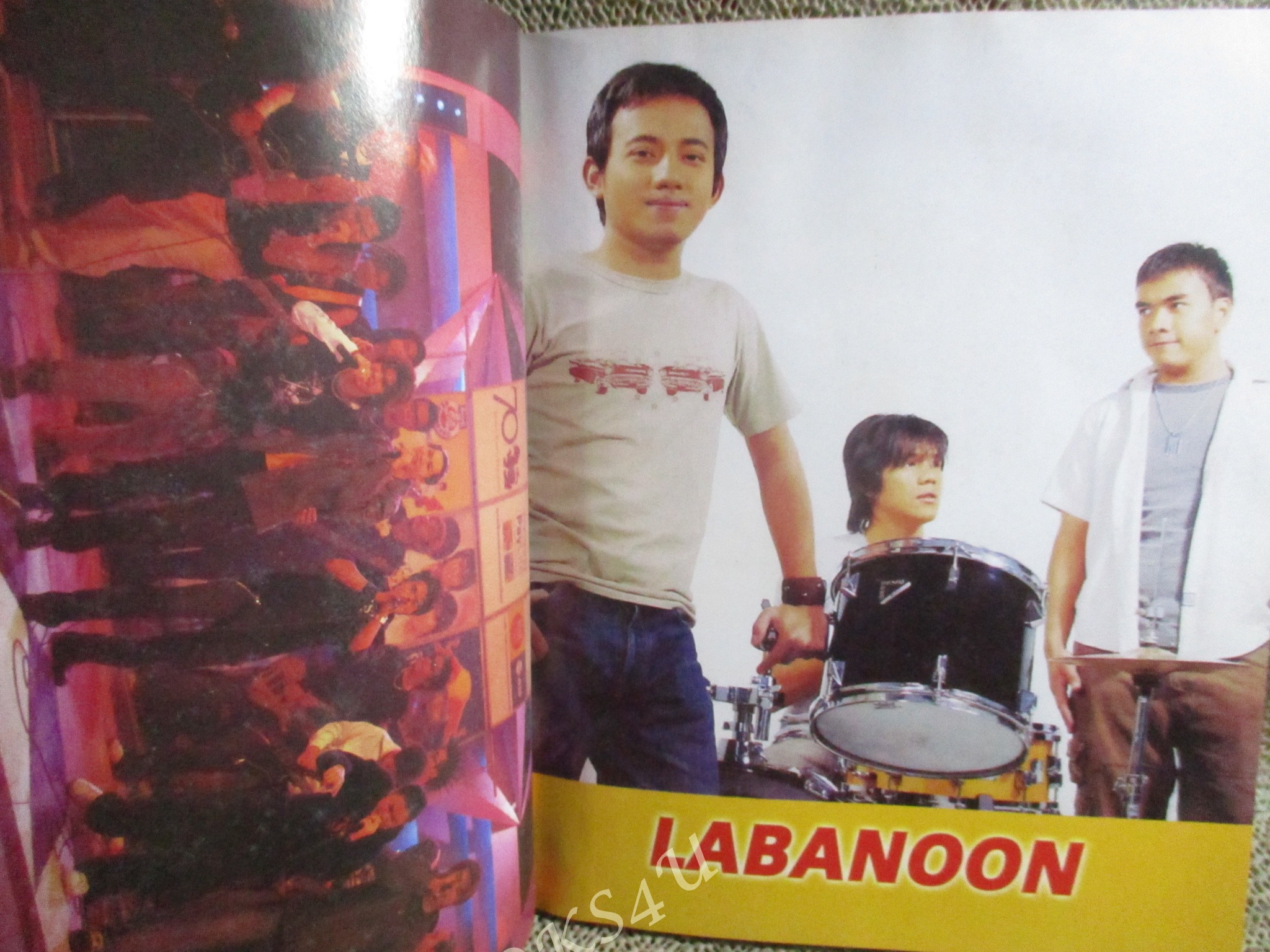 หนังสือเพลงพร้อมคอร์ดกีตาร์ THE SINGLES 05 ปี2547 / ลาบานูน / พีชเมกเกอร์