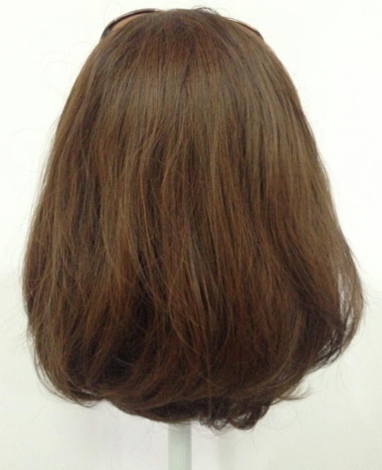 Half 04 วิกครึ่งหัว สวยเป๊ะเหมือนเเบบเลยจ้า ( ทรงผมเเละเส้นผมเหมือนจริงเกือบ 100% )