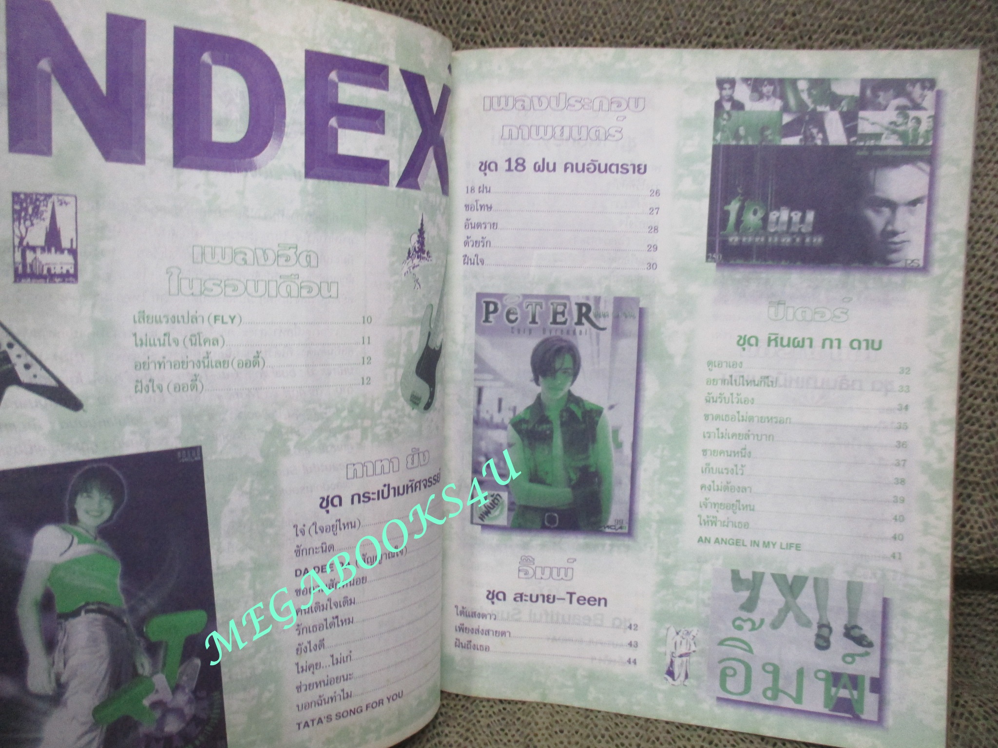 หนังสือเพลงพร้อมคอร์ดกีตาร์ เดอะกีต้าร์ THE GUITAR ฉบับที่285 ปี2540