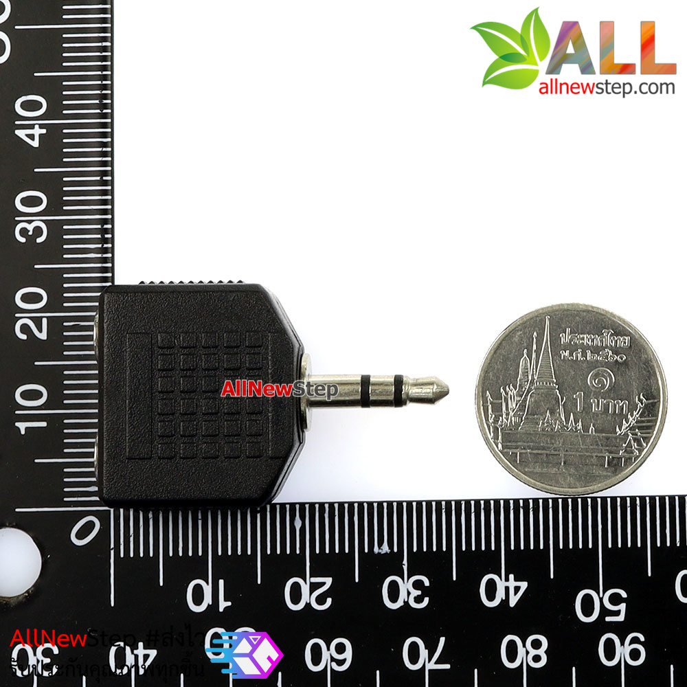 แจ๊กขยายช่องสัญญาณเสียง 3.5mm 2 ช่อง Headphone 3.5mm stereo audio jack