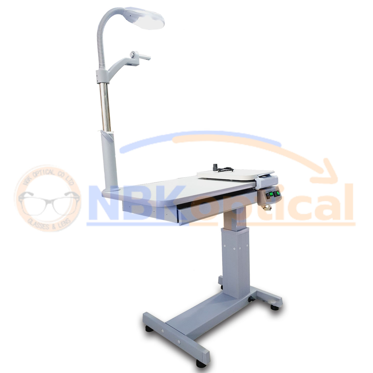 ชุดโต๊ะวัดสายตา C180A White