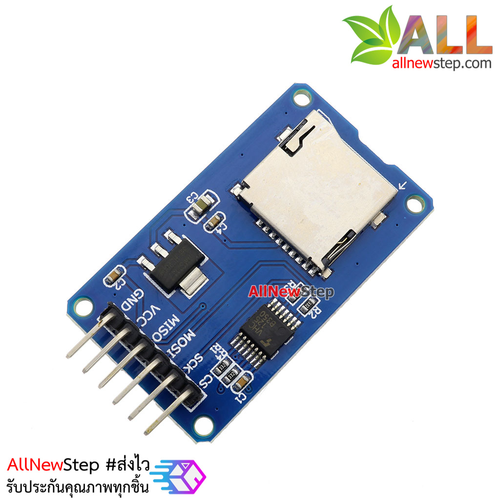 โมดูลบันทึกข้อมูลลง Micro SD Card Micro SD Card Module