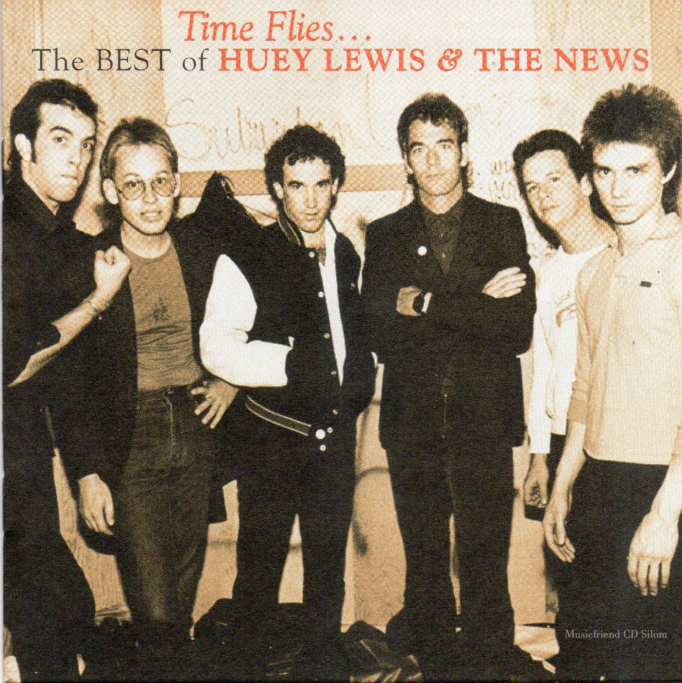 CD,Huey Lewis & The News – Time Flies...The Best Of Huey Lewis & The News(1996)(USA)