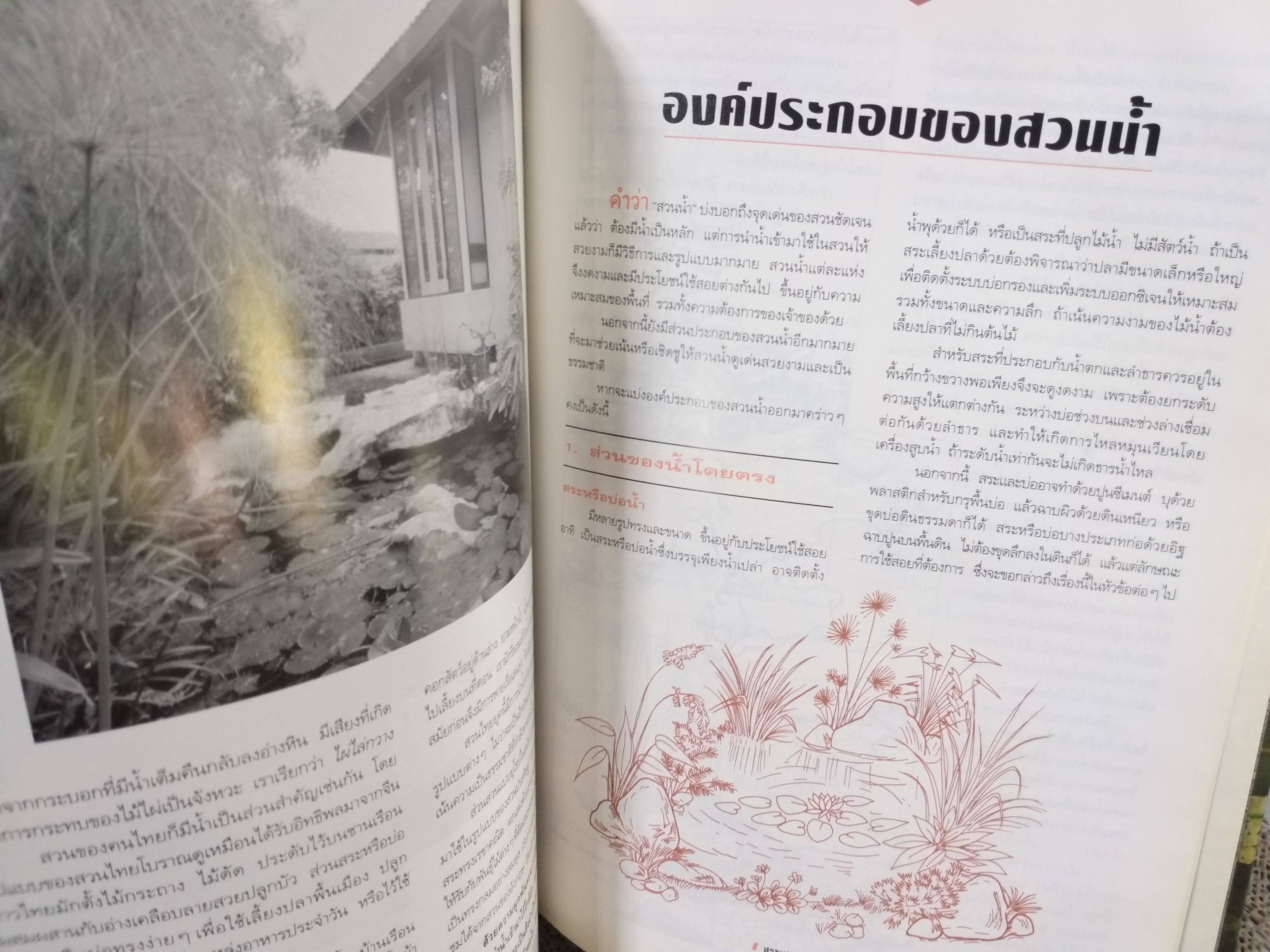 หนังสือ บ้านและสวน ฉบับ สวนน้ำ 1