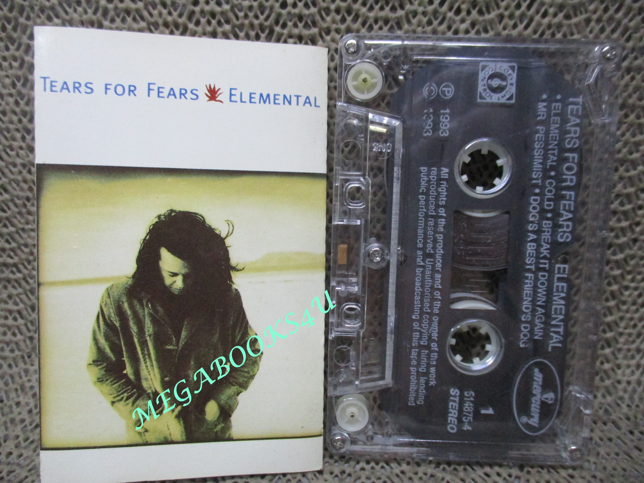 เทปเพลงสากล Elemental by Tears for Fears