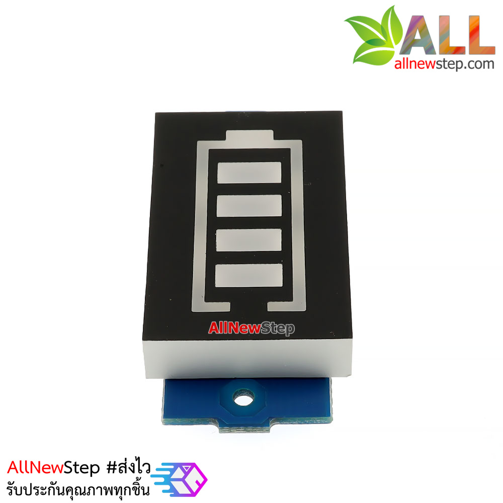 lithium battery power indicator battery level 3.3-4.2V โมดูล วัดระดับแบตเตอร์รี่ li-ion 3.3-4.2V 4 ระดับ