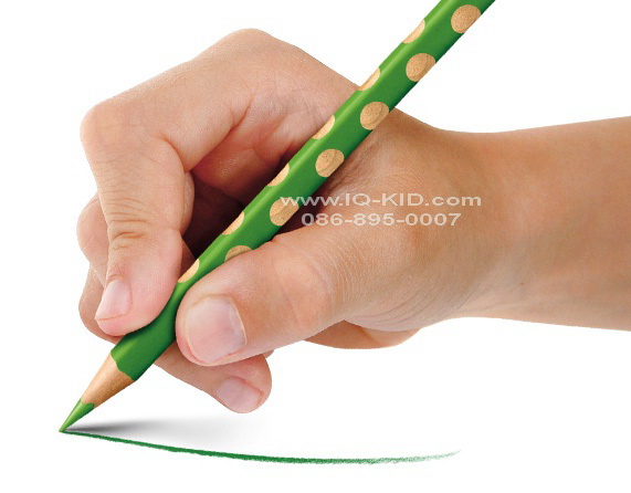 ดินสอสีไม้สามเหลี่ยม จัมโบ้ Groove แท่งยาว 5 สี