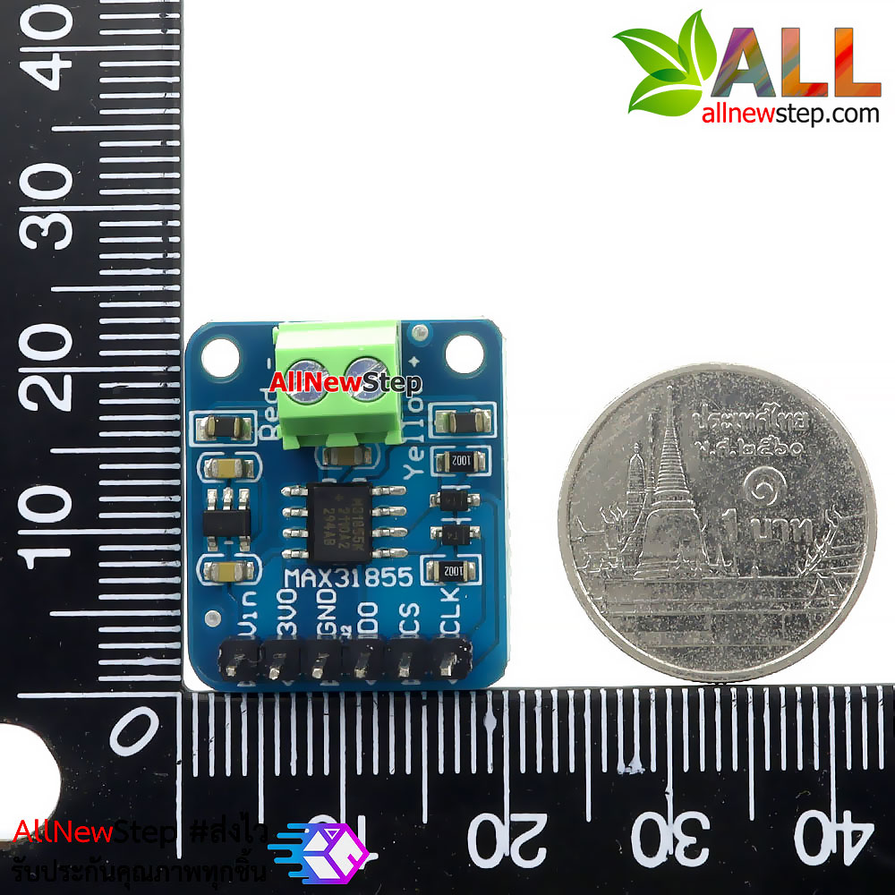 Thermocouple Amplifier MAX31855 บัดกรีขาแล้ว