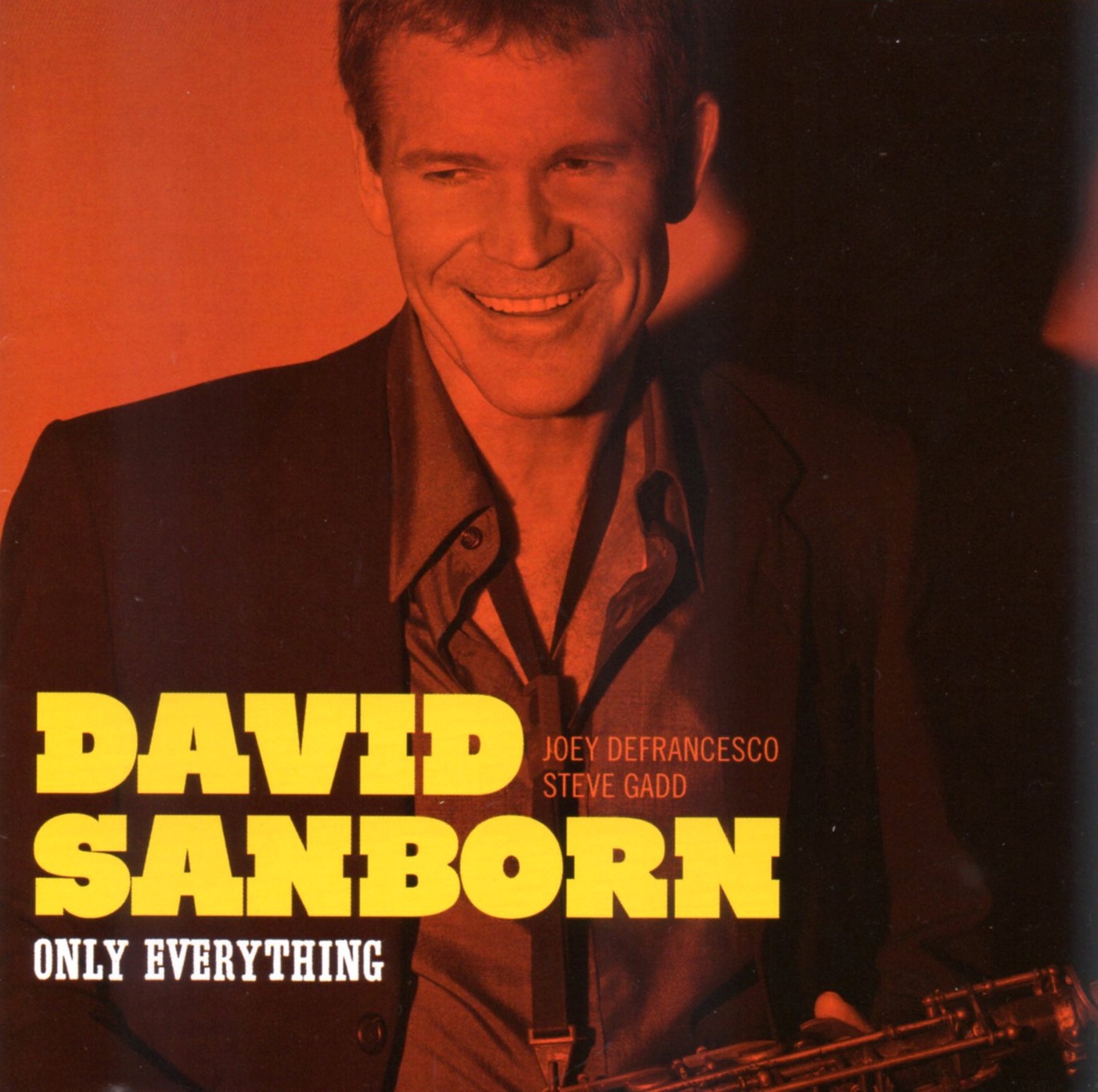 CD,David Sanborn - Only Everything (Sax)(instrumental)2010)(Thai)