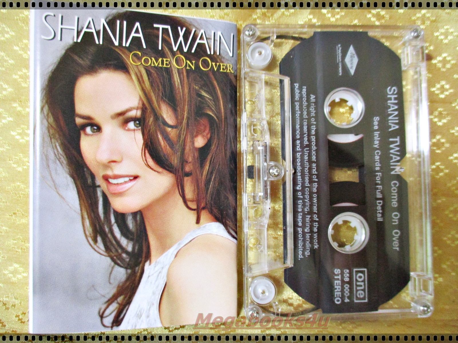 เทปเพลงสากล SHANIA TWAIN อัลบั้ม COME ON OVER