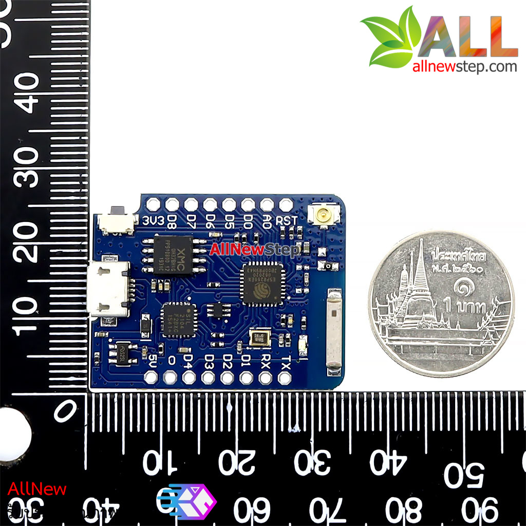 WeMos d1 mini Pro 4M bytes Flash ESP8266 wemos pro หน่วยความจำ 4MB