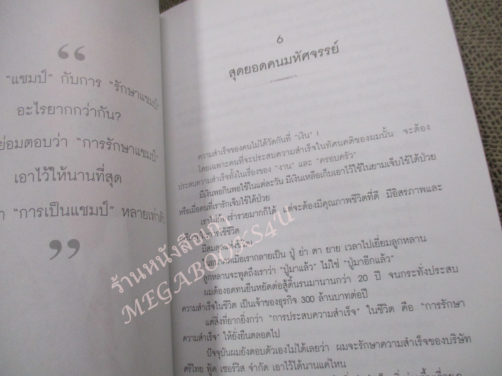 ธุรกิจพันล้านที่คนเมิน /วันชัย รุ่งภูวภัทร /