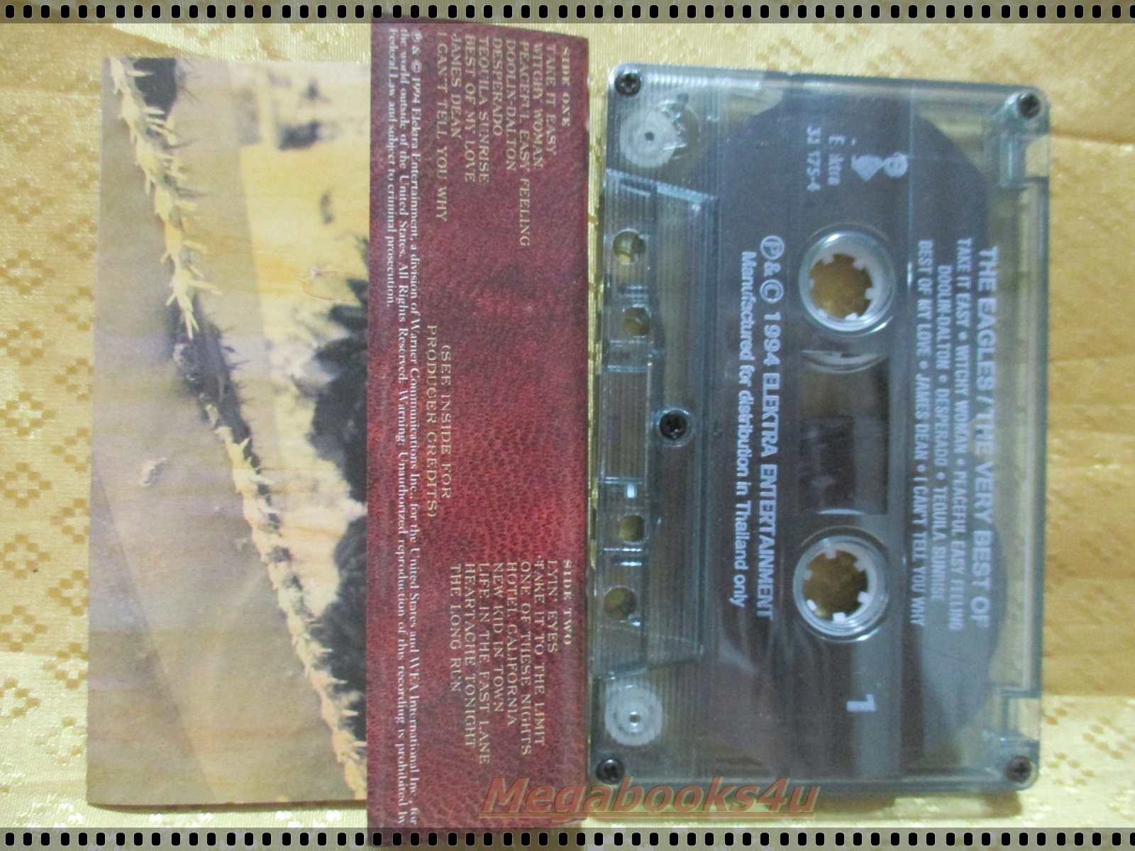 เทปเพลงสากล EAGLES อัลบั้ม THE VERY BEST OF THE EAGLES