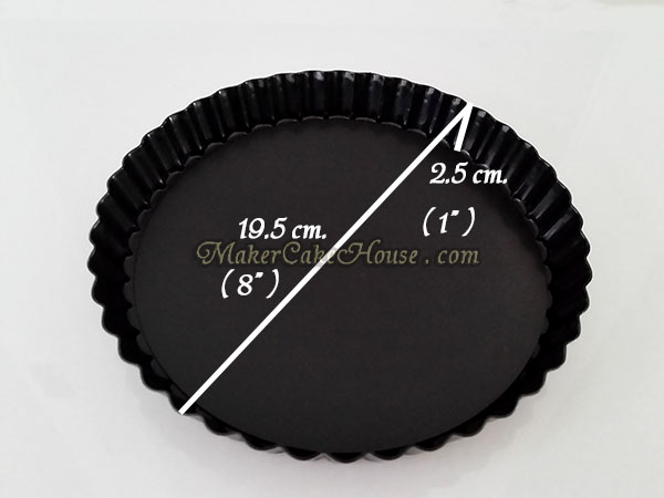 พิมพ์พายถอดก้นได้ Non-stick