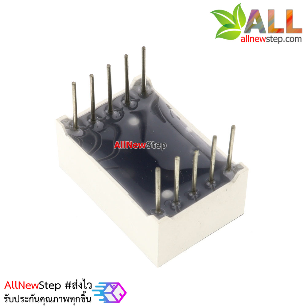 7 Segment 0.56 นิ้ว ไฟ 7 segment 0.56 1 หลัก สีเขียว แบบไฟบวกร่วม 5161BG