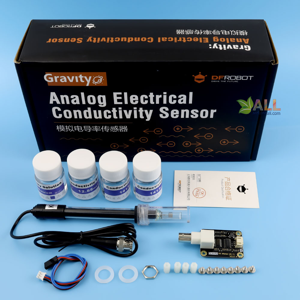 ec meter - DFR0300 - Gravity: Analog Electrical Conductivity Sensor -  DFRobot