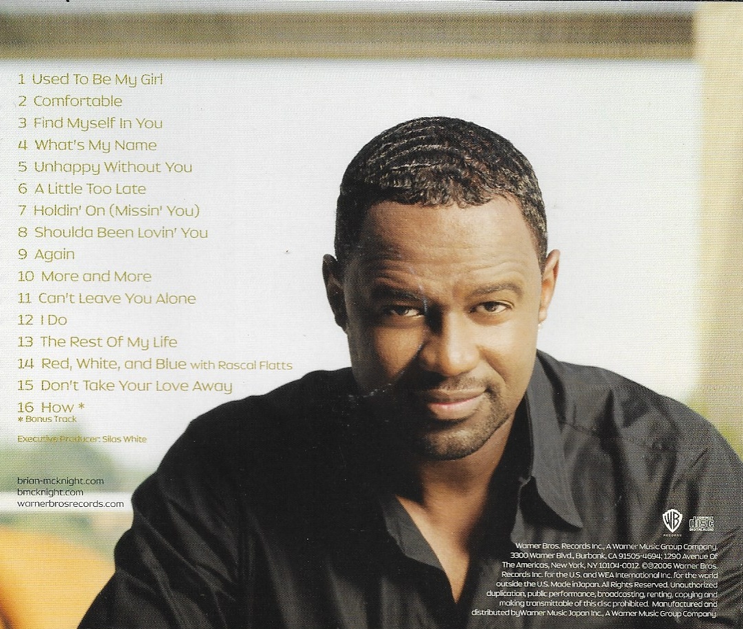 Used CD,Brian McKnight - Ten (B)(2006)(Japan)