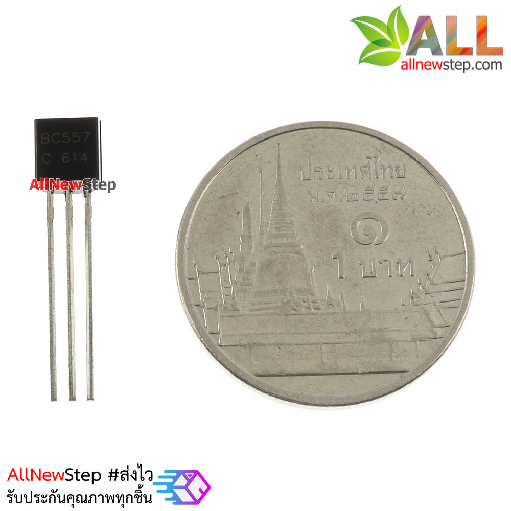 ทรานซิสเตอร์ BC557 BC557C PNP Amplifier and Switching Transistor