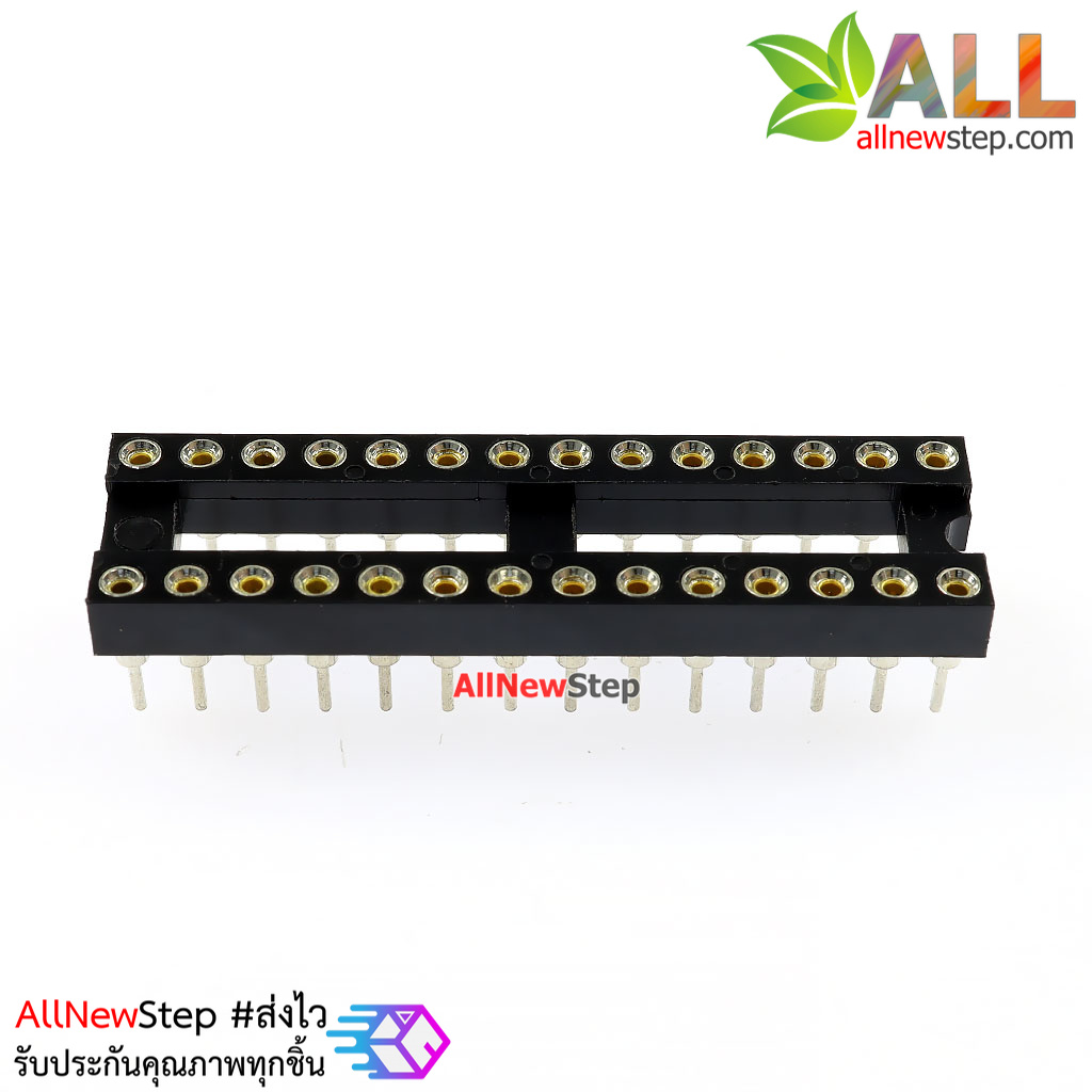 Socket 28 ขา 28p socket 28 ขา ซ็อกเก็ต 28 ขา แบบขากลม