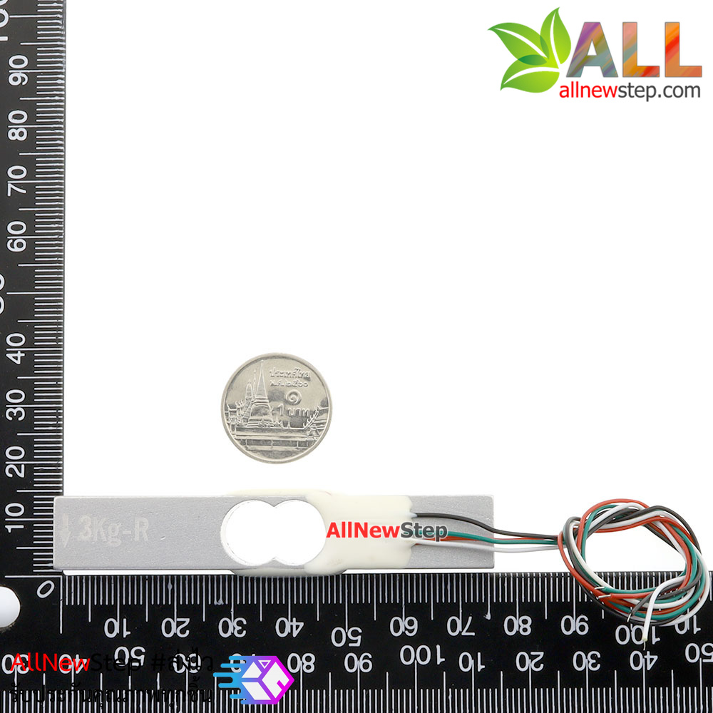 Load Cell Weight Sensor 1 Kg เซนเซอร์วัดน้ำหนัก Load Cell วัดได้สูงสุด 1KG