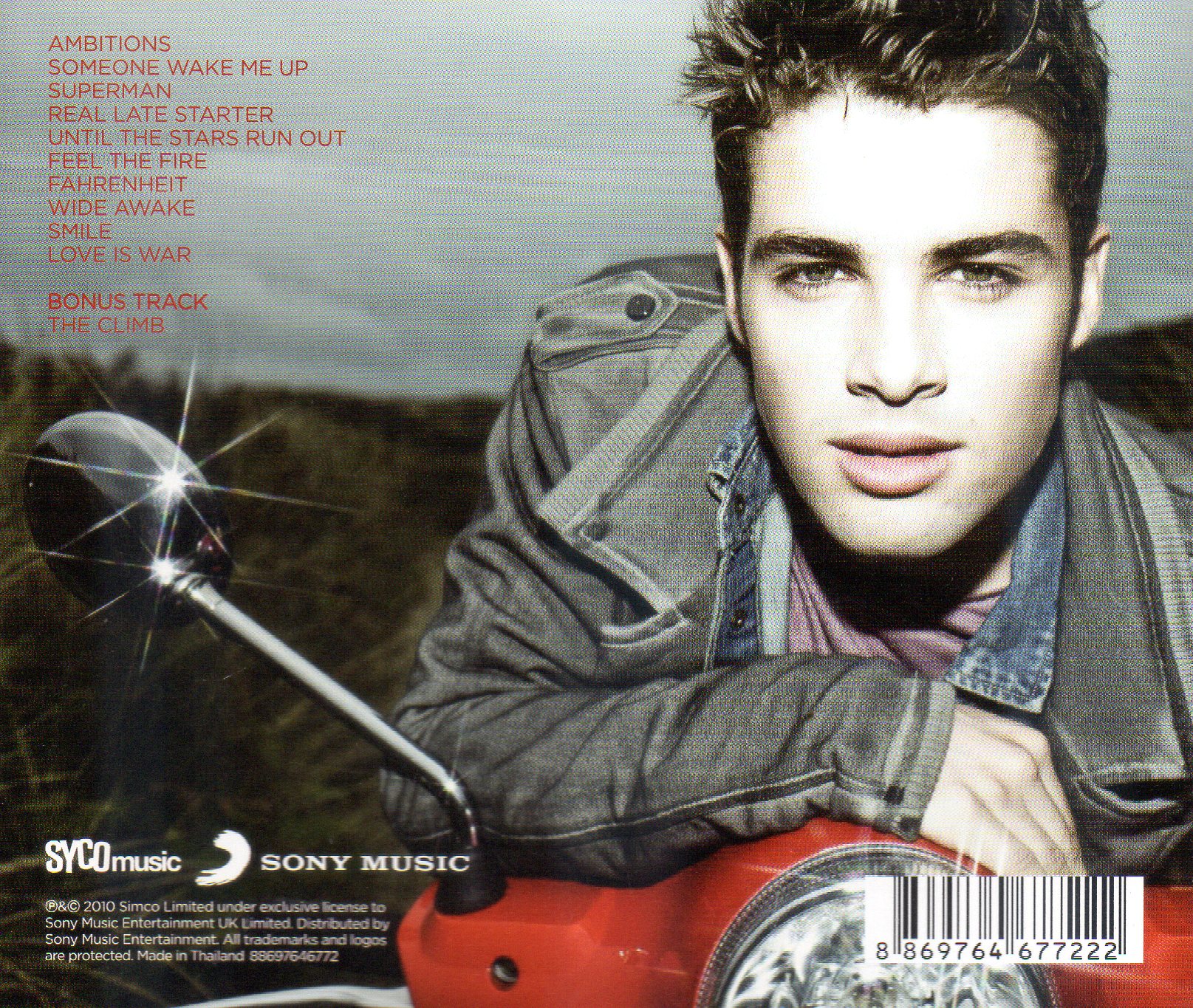 CD,Joe Mcelderry - Wide Awake (2010)(Thai)