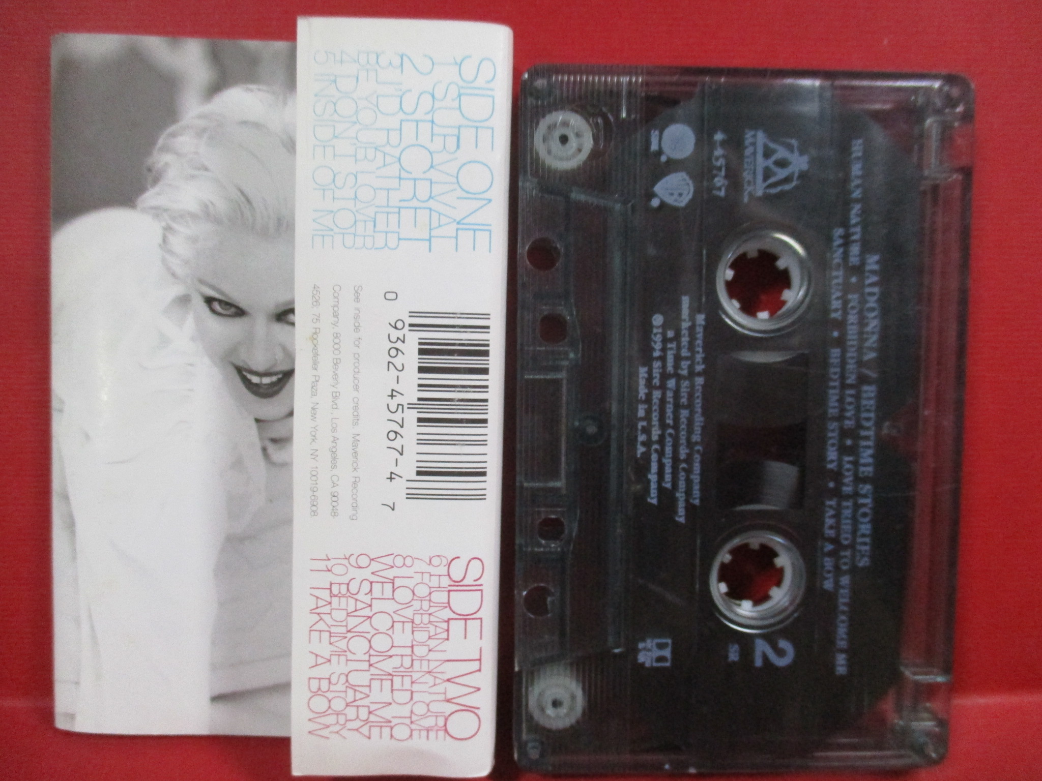 เทปเพลงสากล MADONNA / BAD TIME STORIES