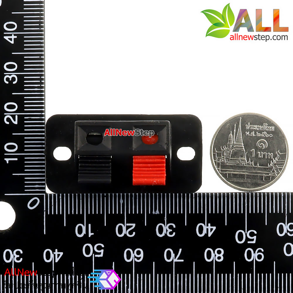 ขั้วต่อลำโพง Single row two power panel clips speaker clip speaker clip clips audio clips