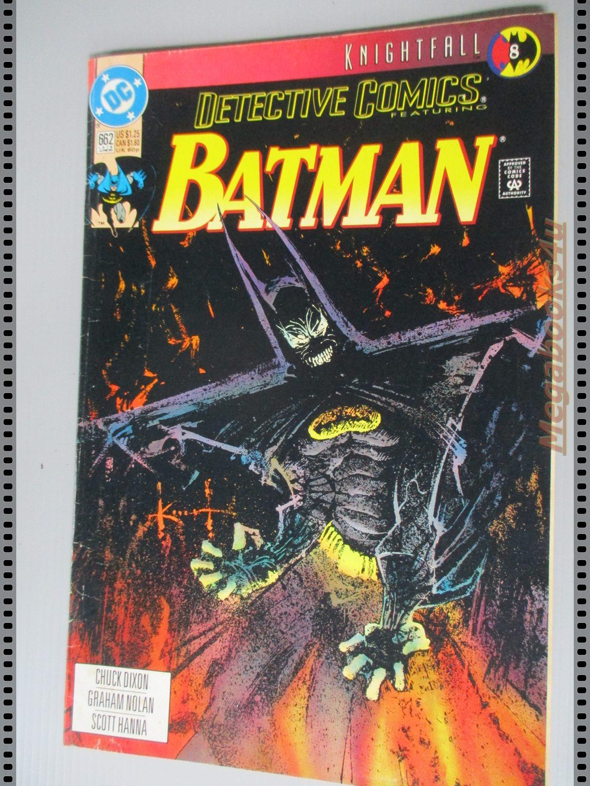การ์ตูน DC comics การ์ตูนภาษาอังกฤษ แบทแมน BATMAN ฉบับที่ 662 ตอน BURNING QUESTIONS ปี2536