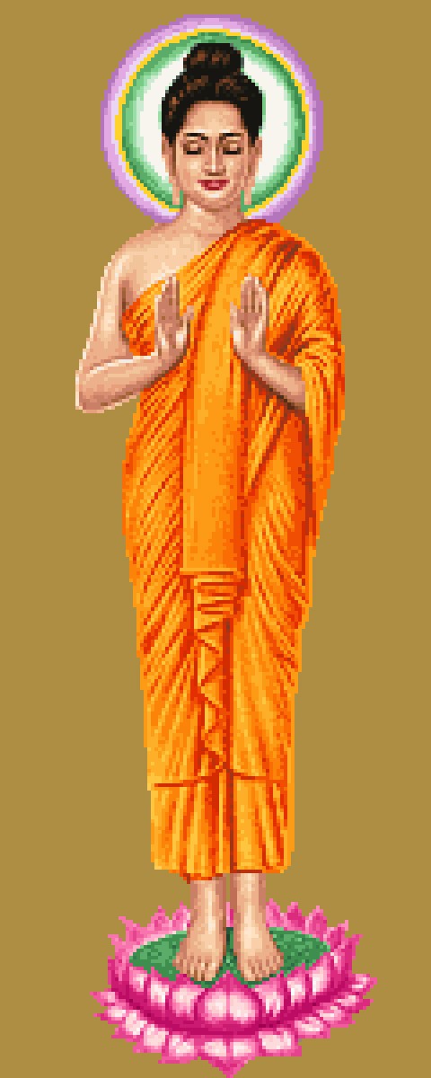 Pinn พระพุทธรูปปางห้ามญาติ (พระประจำวันจันทร์)
