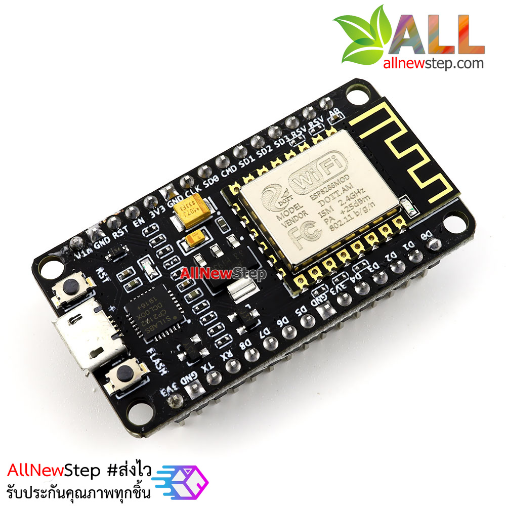บอร์ดทดลอง NodeMCU V2 NodeMCU V2 ESP8266 Development Kit ESP-12F/N