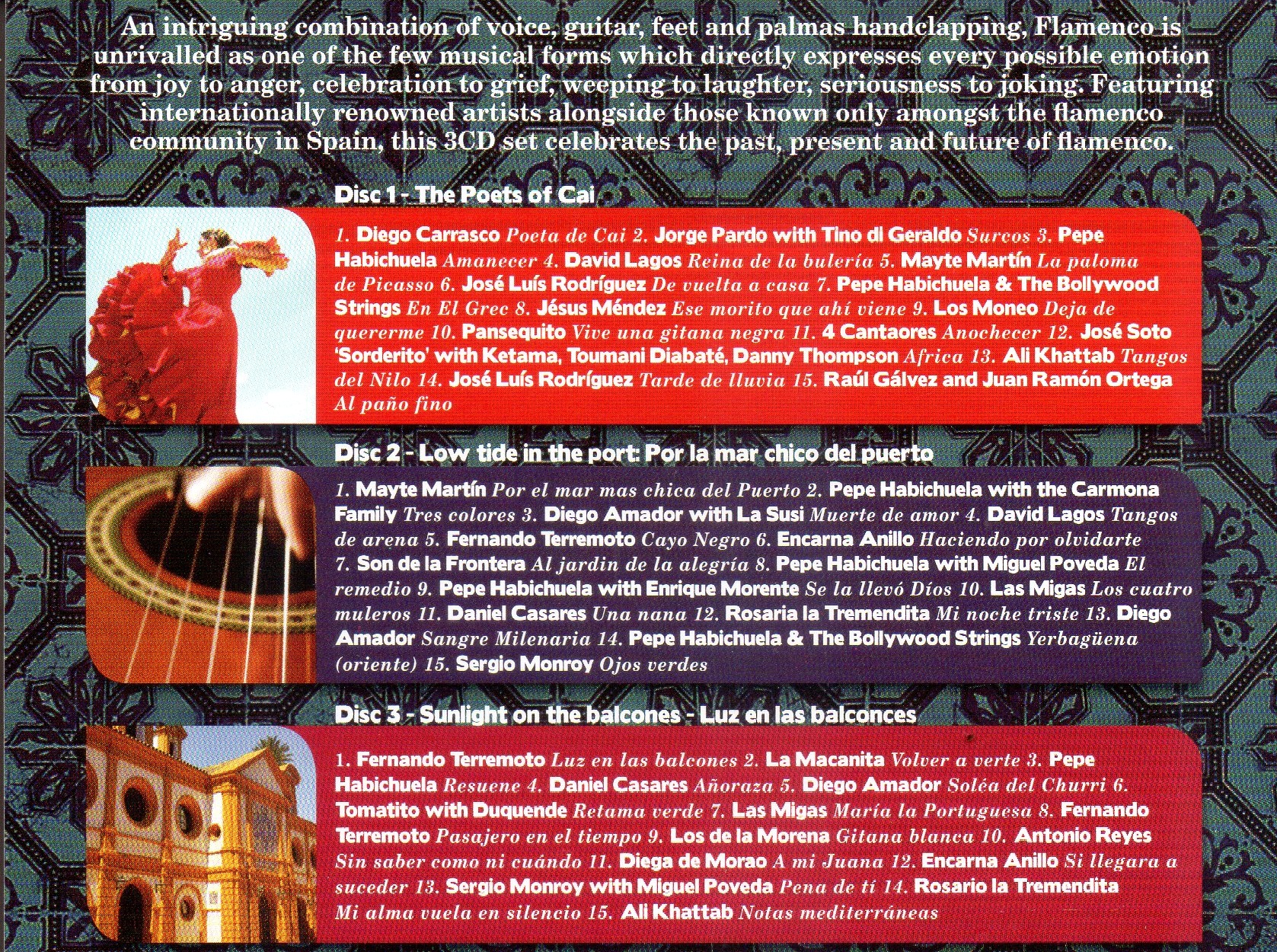 CD,Beginner's Guide to Flamenco (3CD)(Various Artists)(2012)